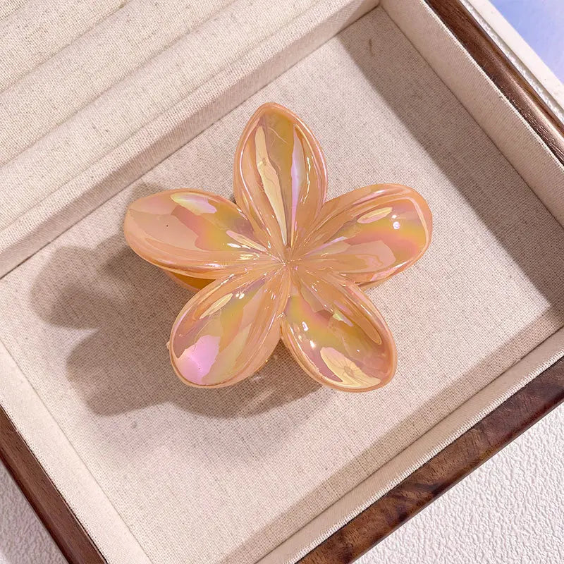 Flower Hair Claw Clip