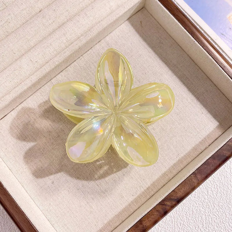 Flower Hair Claw Clip