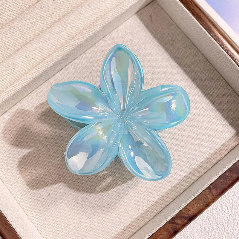 Flower Hair Claw Clip