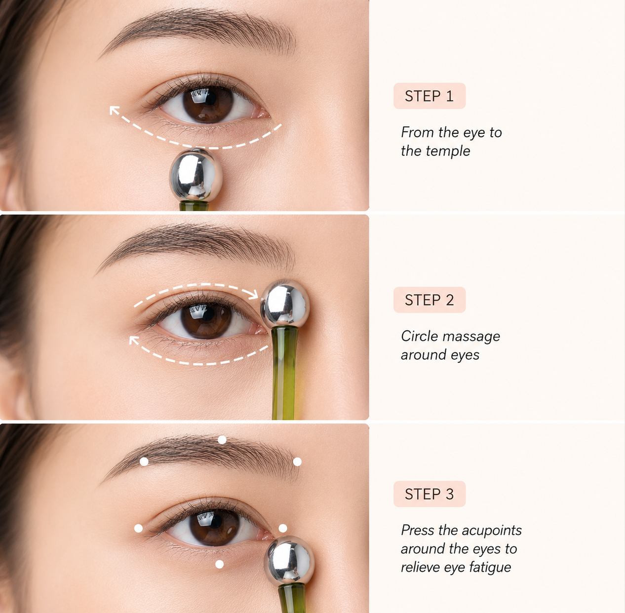 2-Piece Eye Roller