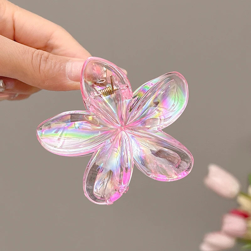 Flower Hair Claw Clip