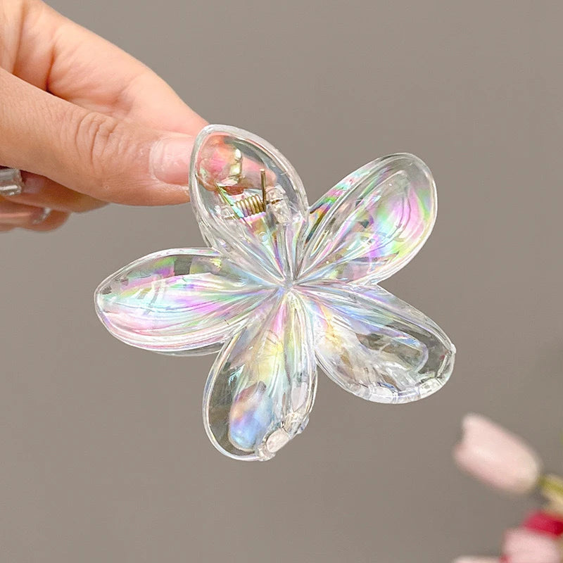 Flower Hair Claw Clip