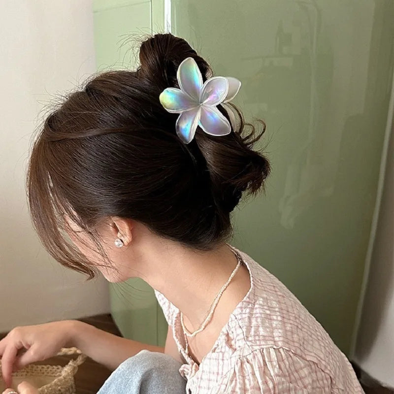 Flower Hair Claw Clip