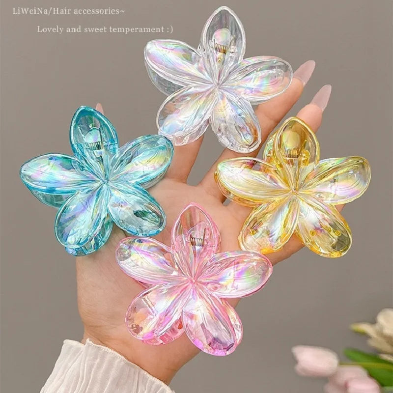 Flower Hair Claw Clip