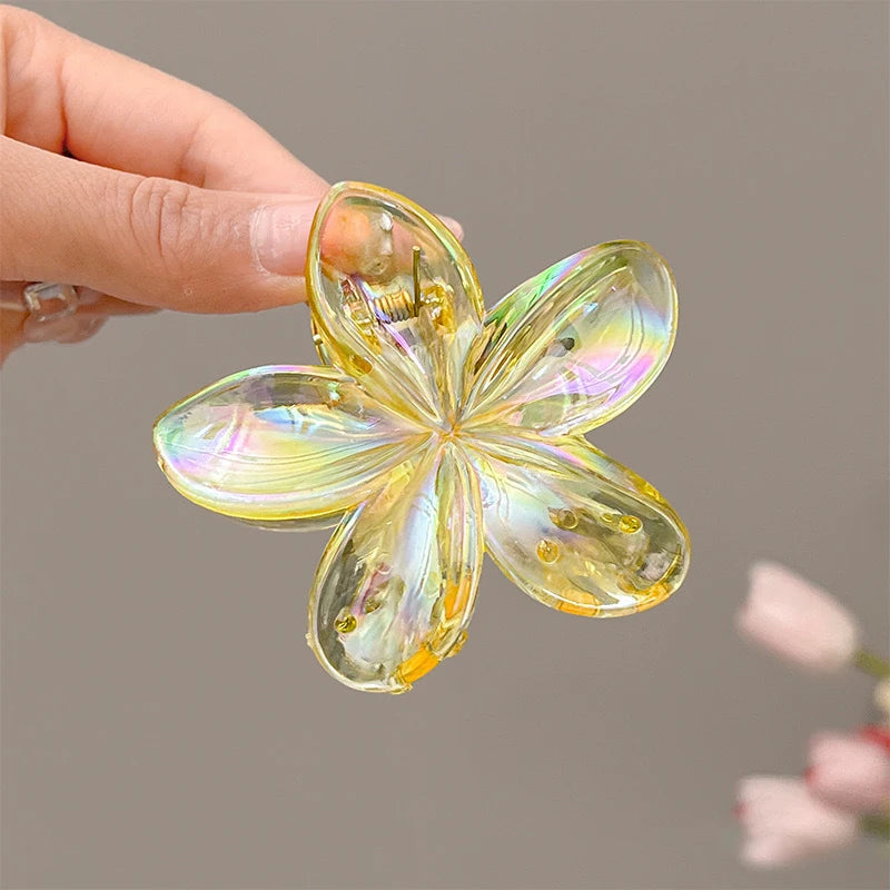 Flower Hair Claw Clip