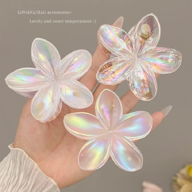 Flower Hair Claw Clip