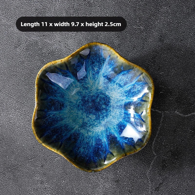 Ceramic Lotus Leaf Jewelry Tray