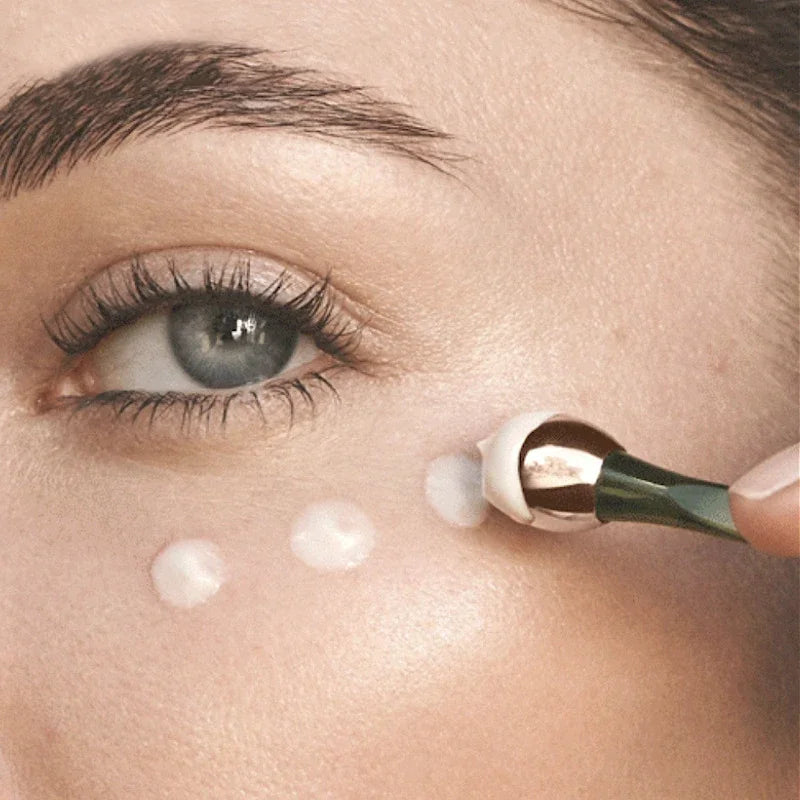 Eye roller applicator size shown at 5.7 by 1.2 centimeters
