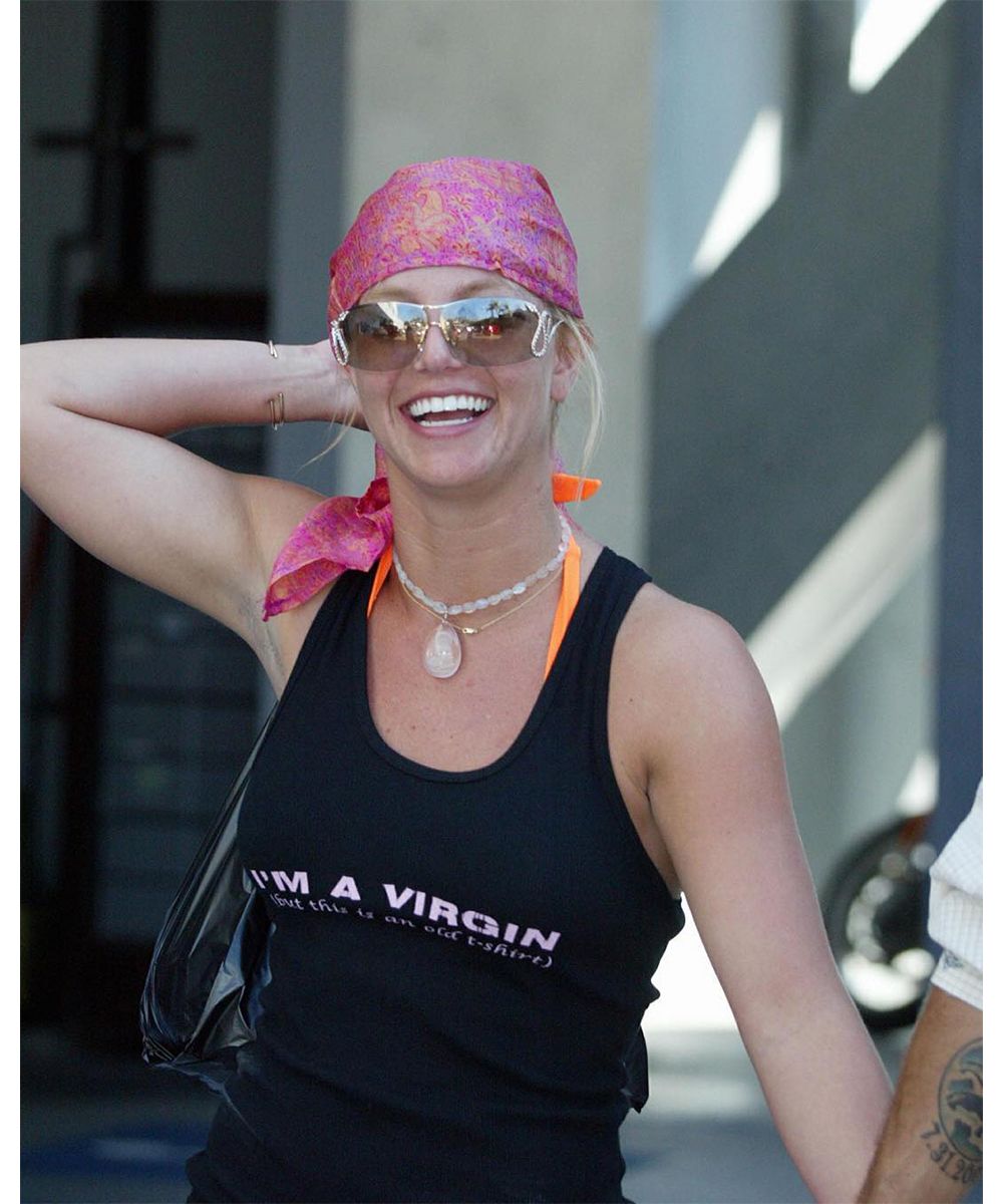 Britney Spears - 'I'm a Virgin (but this is an old t-shirt)' – Pretty  Little Finds